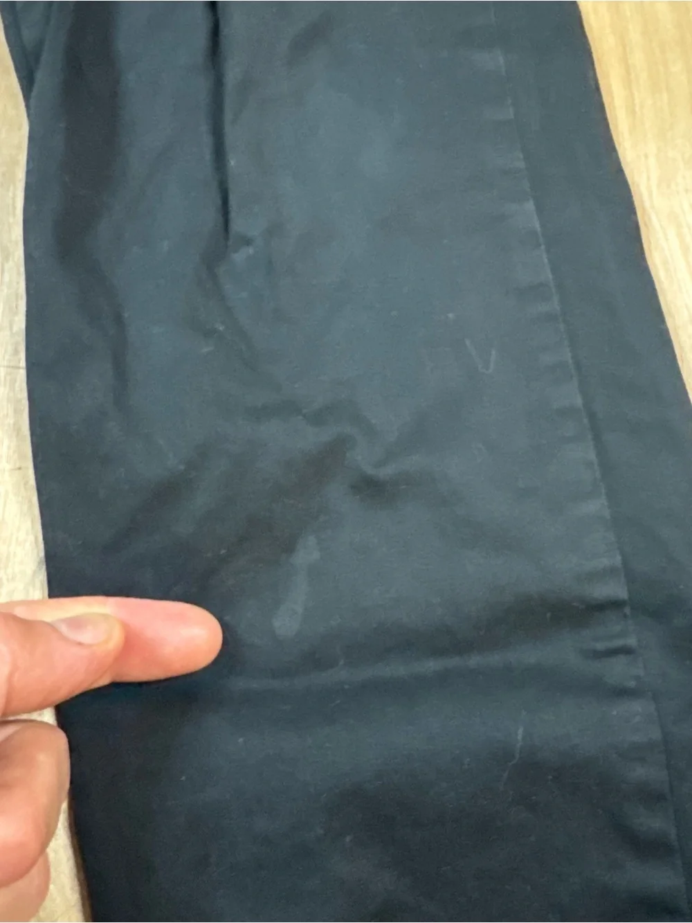 ZANEROBE Men’s Black Slim Tapered Jogger Pants 32 x 32 Twill Drawstring Pockets